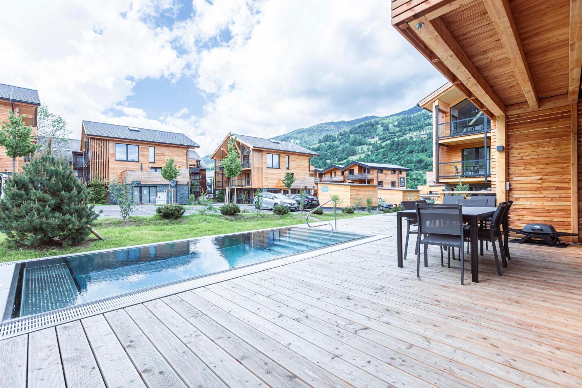 Kreischberg Pool Villas & Penthouses By Alps Resorts سانكت جورجين أوب موراو المظهر الخارجي الصورة