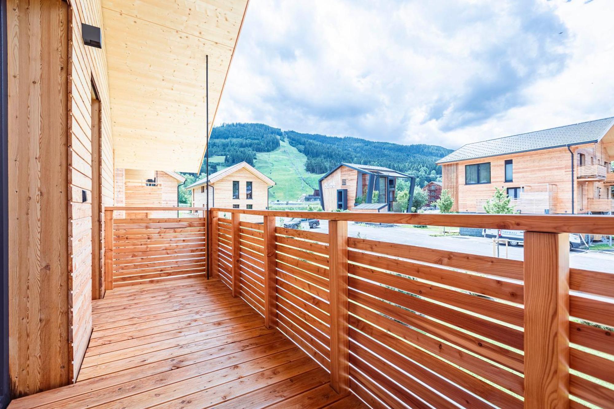 Kreischberg Pool Villas & Penthouses By Alps Resorts سانكت جورجين أوب موراو المظهر الخارجي الصورة
