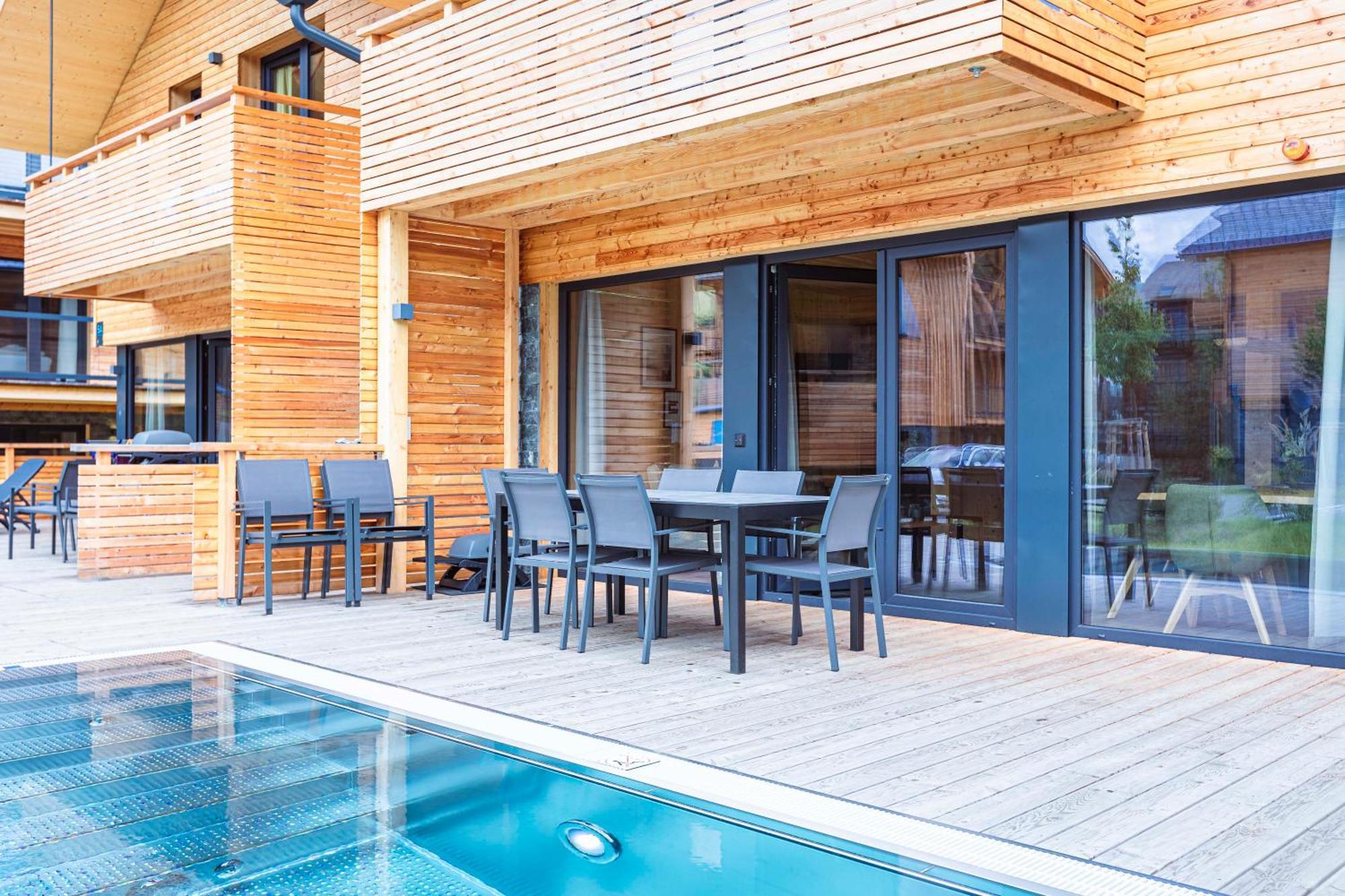 Kreischberg Pool Villas & Penthouses By Alps Resorts سانكت جورجين أوب موراو المظهر الخارجي الصورة