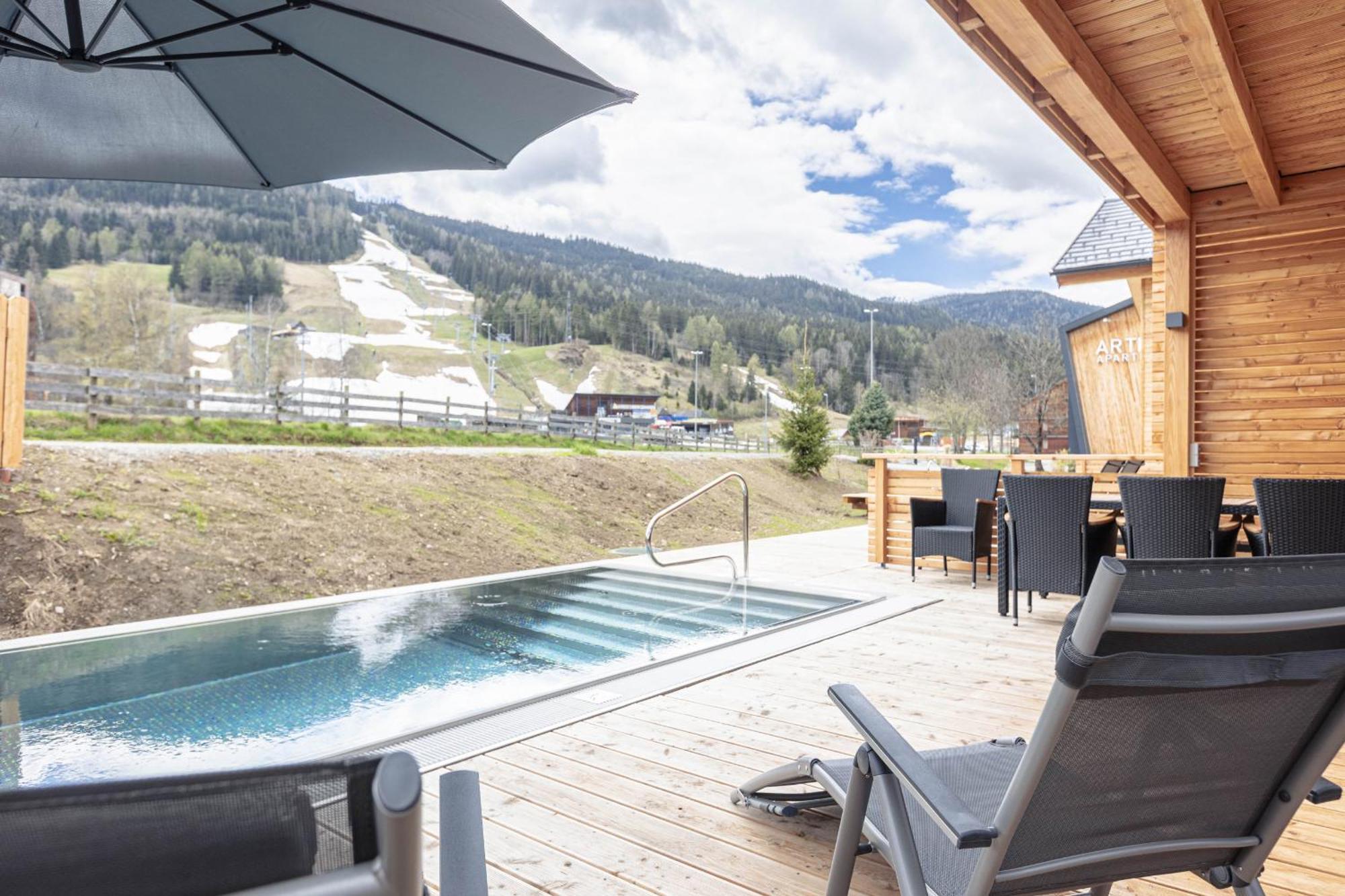 Kreischberg Pool Villas & Penthouses By Alps Resorts سانكت جورجين أوب موراو المظهر الخارجي الصورة