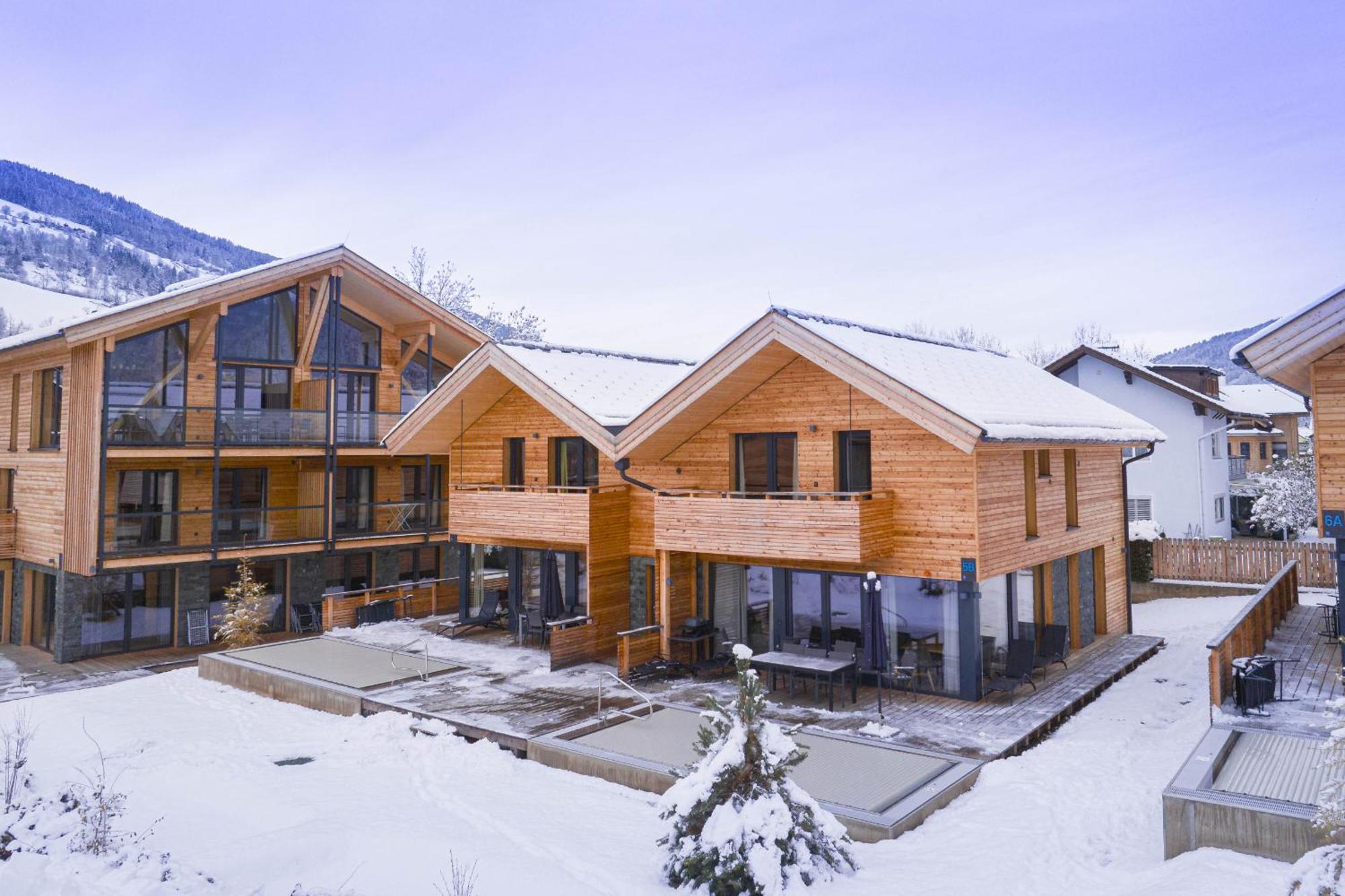 Kreischberg Pool Villas & Penthouses By Alps Resorts سانكت جورجين أوب موراو المظهر الخارجي الصورة